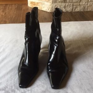 Stuart Weitzman Black Leather Boots